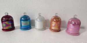 Rainbow Glass Candle Holder