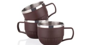 6 Pcs Set OF Stainless Steel Coffee Mug