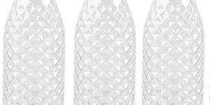 Plastic Diamond Water Bottle Set