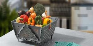 Plastic Multipurpose Foldable Basket