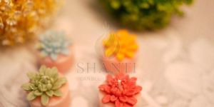 Bloom Flower Candles