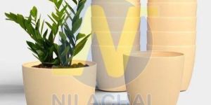 6 Inch Premium Round Plastic Flower POT