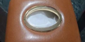 Brown Leather Tissue Box