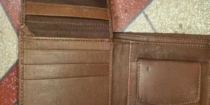 Mens Brown Leather Wallets