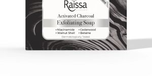 Raissa Mens Exfoliating Charcoal Soap 125g