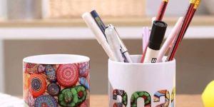 Ceramic Sublimation Pen Stand