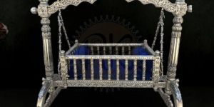 Hanging Chain Ornate Baby Cradle