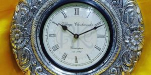 Village Crest Roman Wall Clock