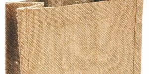 Plain Brown Jute Shopping Bag