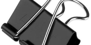 Black Metal Paper Clip