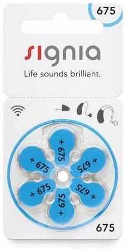 signia 675 hearing aid batteries