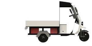 Battery operated goods vehicle