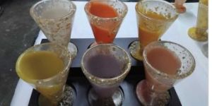 Cone Glass Ice Cream Set