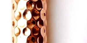 750ml Hammered Copper Water Bottle