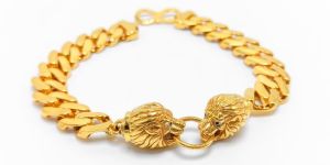 92% New Design Gold Gents Bracelet Plain