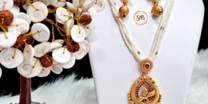 1 Gram Gold Plated Moti Mala