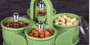 multipurpose plastic storage container set