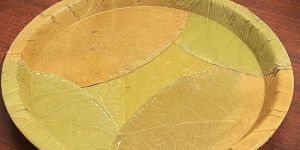 Sal Leaf Buffet Plate 13 Inch