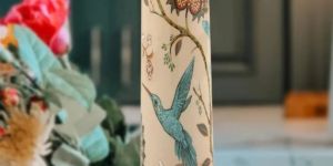 Pure Copper Printed Water Bottle