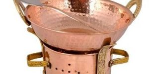 Pure Copper Sigdi with Kadai