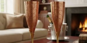 Pure Copper Wine Glass Set