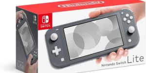 Original Nintendo Switch Lite Handheld Console Game - Grey