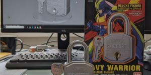 Navy Warrior 65mm Push Lock Double Locking