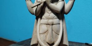 Lord Jagannath Avatar Wooden Statue