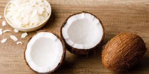 Semi Husked Coconuts