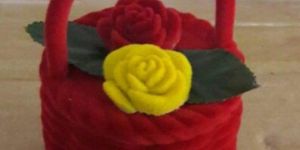 Basket Design Ring Box