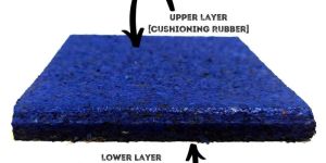 Blue Rubber Tiles