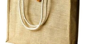 Rope Handle Jute Bag
