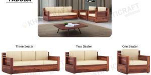 Wooden Sofa Set