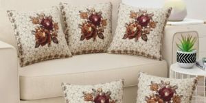 White Quilted Soft Cushion Cover