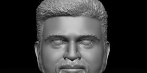 design custom digital head 3d modeling services