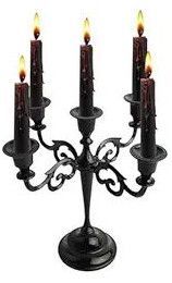 Wrought Iron Candle Stands