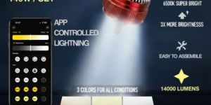 Tricolor LED Headlight Bulb with Mobile Application Control