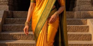 Silk Blended Yarn Saree