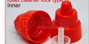 Plastic Toilet Cleaner Bottle Lock Cap
