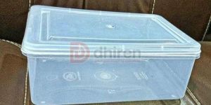 Rectangular Plastic Storange Container