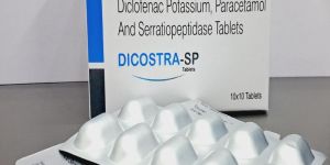 Diclofenac Potassium, Paracetamol and Serratiopeptidase Tablets