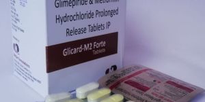 Glimepiride And Metformin Hydrochloride Prolonged Release Tablets