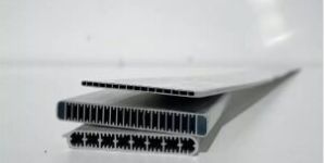 Aluminum Flat Microchannel Evaporator Multiport Tube