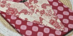 Maroon Color Cotton Readymade Pocket Nighty