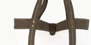 Throw In Olive Twill Tote Bag