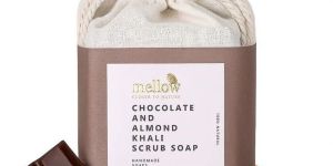 Chocolate and Almond Khali Body Scrub Soap
