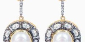 hyderabadi diamond studs earrings