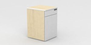 Single Lock Filing Pedestal Drawer Unit