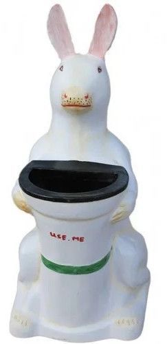 FRP Fancy Dust Bins -Rabbit