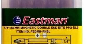 double end magnetic screwdriver bit